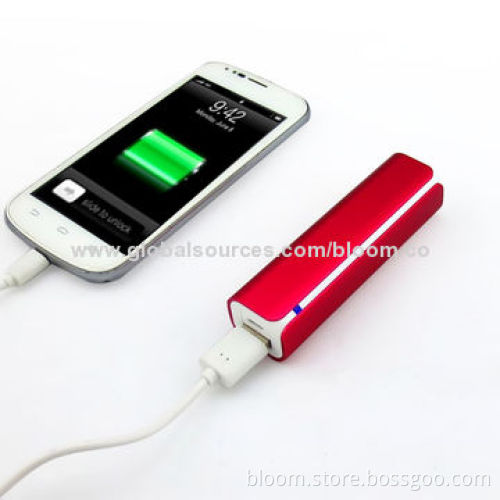 Brand New 2,600mAh Mobile Phone Battery Charger, Single USB Output